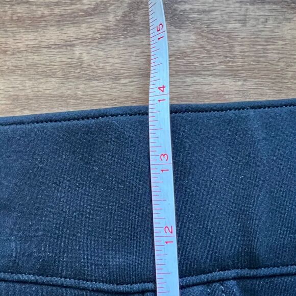 Spanx The Perfect Pant Size 1X Black Hi-Rise Flare Office Career Dress Pants - Picture 9 of 10